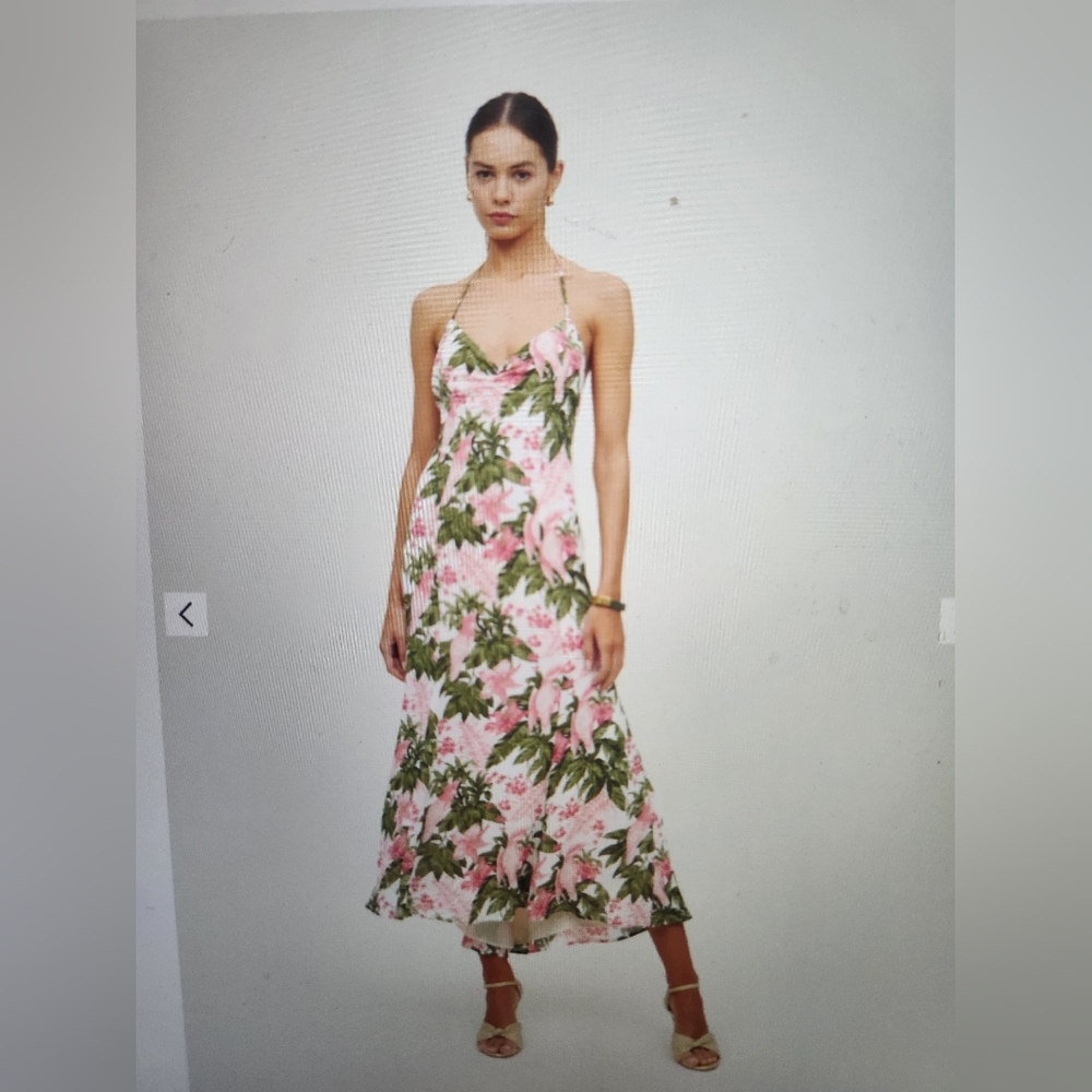 Reformation Tova dress canopy